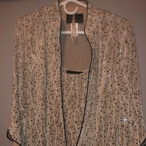 Alex Evenings two piece dress top